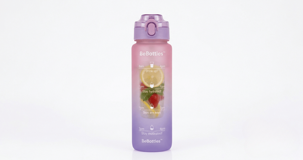 Bebottles Motivational Water Bottle (For Teens & Older Kids)