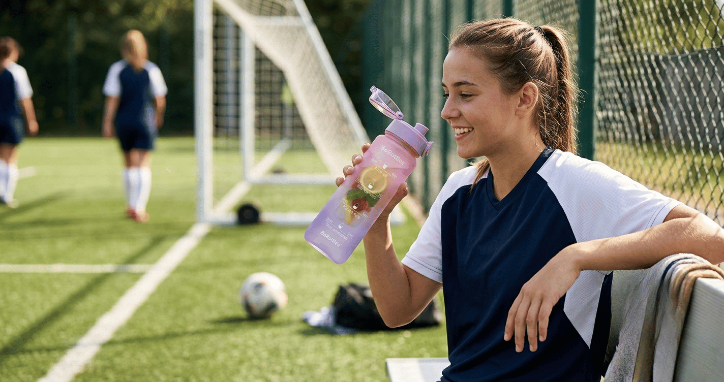 Bebottles Motivational Water Bottle (For Teens & Older Kids)